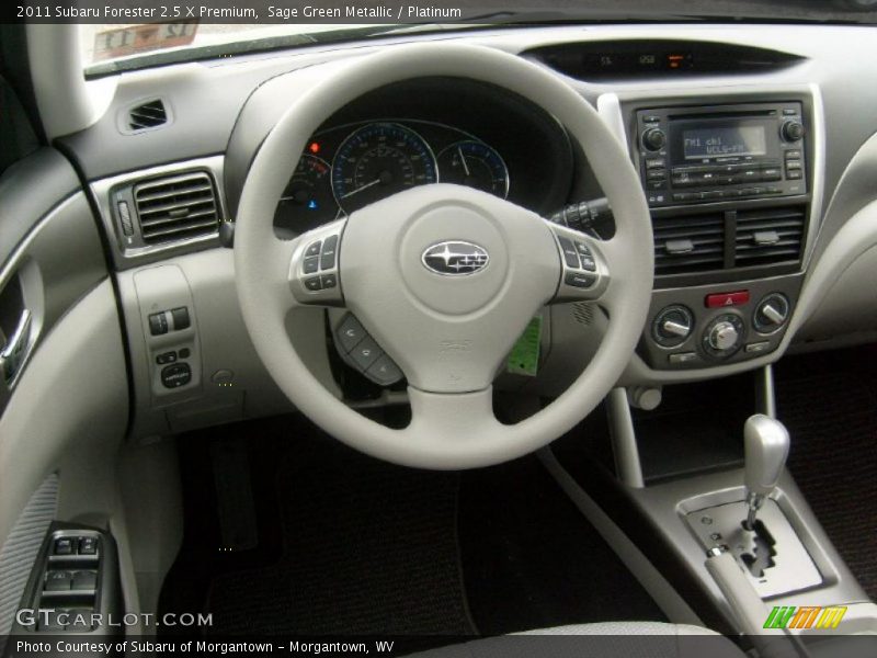 Dashboard of 2011 Forester 2.5 X Premium