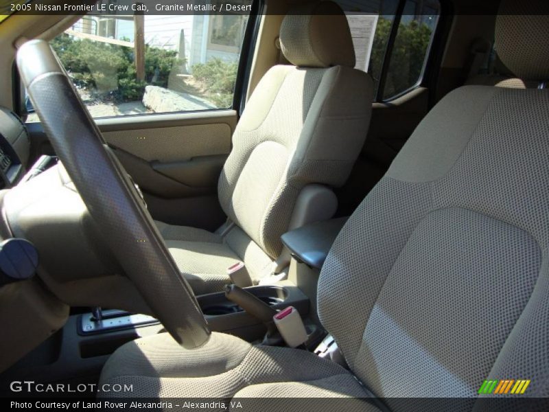 Granite Metallic / Desert 2005 Nissan Frontier LE Crew Cab