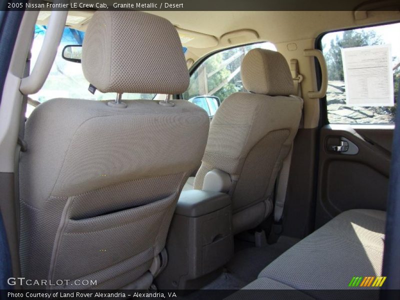 Granite Metallic / Desert 2005 Nissan Frontier LE Crew Cab