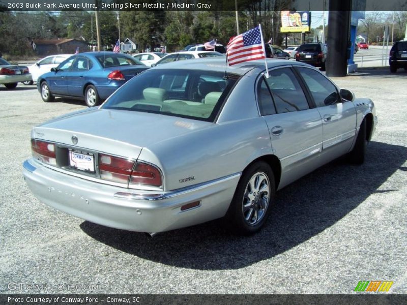 Sterling Silver Metallic / Medium Gray 2003 Buick Park Avenue Ultra