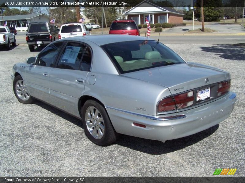 Sterling Silver Metallic / Medium Gray 2003 Buick Park Avenue Ultra