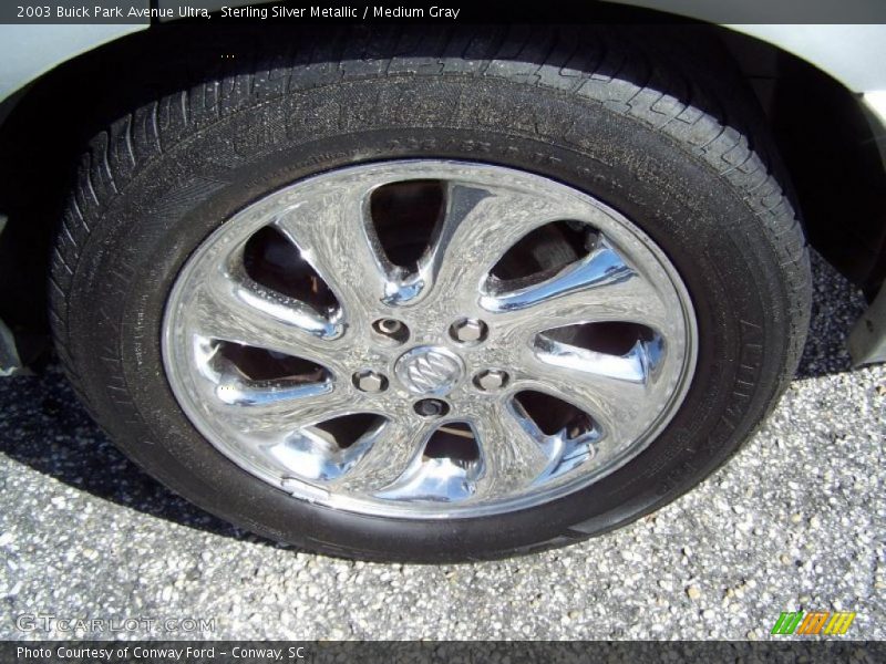 Sterling Silver Metallic / Medium Gray 2003 Buick Park Avenue Ultra