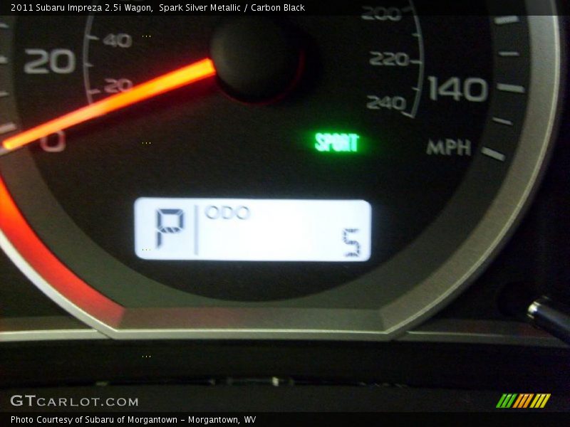 Spark Silver Metallic / Carbon Black 2011 Subaru Impreza 2.5i Wagon