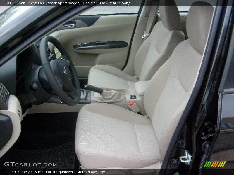  2011 Impreza Outback Sport Wagon Ivory Interior