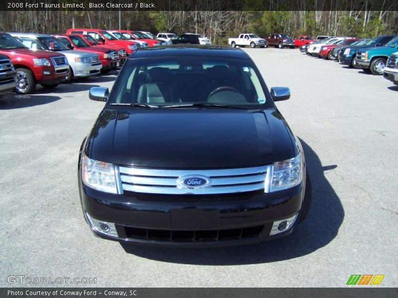 Black Clearcoat / Black 2008 Ford Taurus Limited