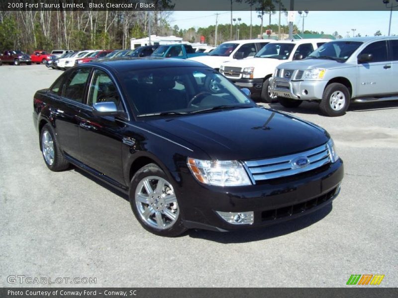 Black Clearcoat / Black 2008 Ford Taurus Limited