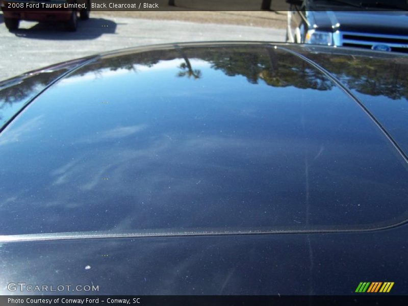 Black Clearcoat / Black 2008 Ford Taurus Limited