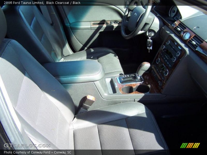 Black Clearcoat / Black 2008 Ford Taurus Limited