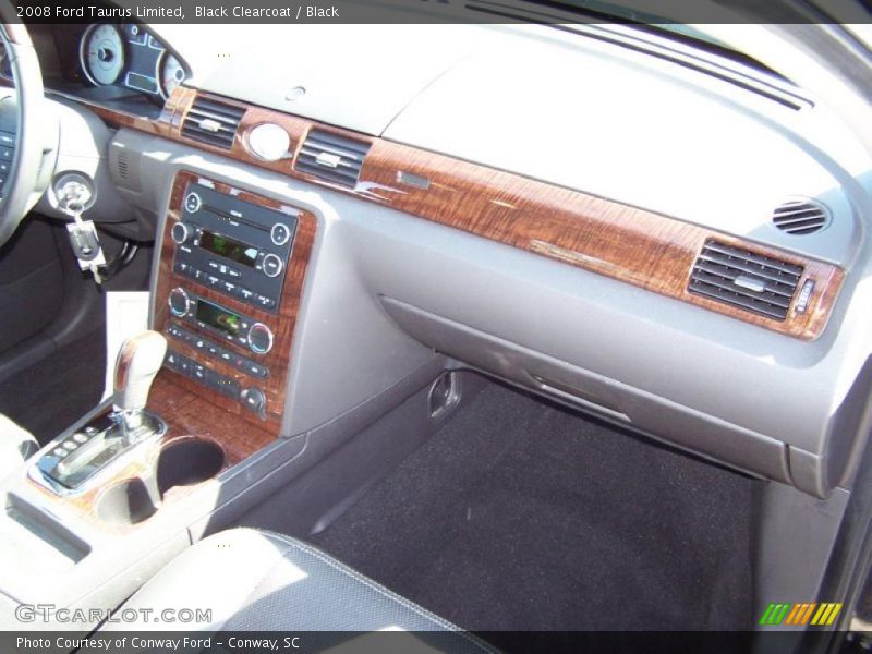 Black Clearcoat / Black 2008 Ford Taurus Limited