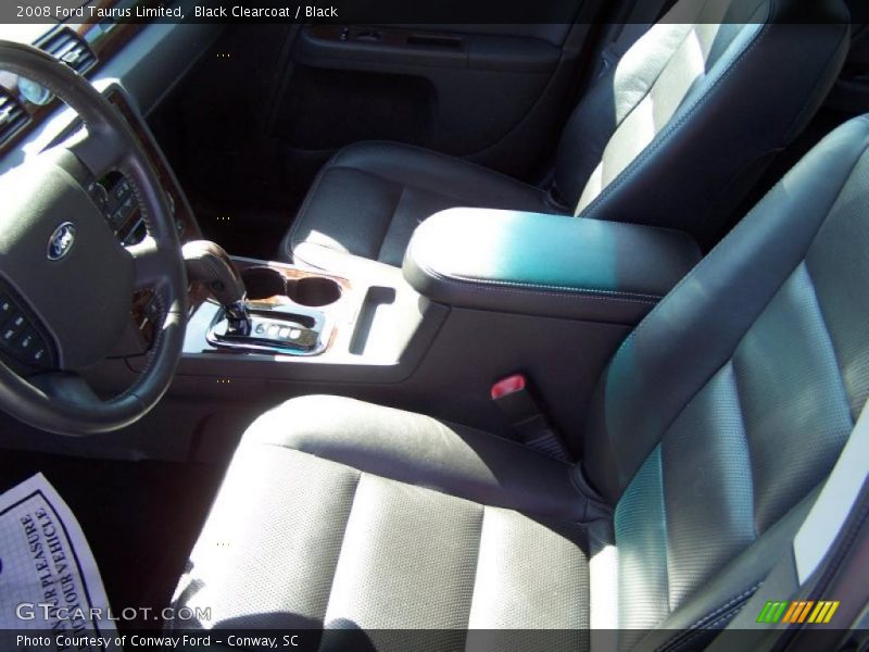 Black Clearcoat / Black 2008 Ford Taurus Limited