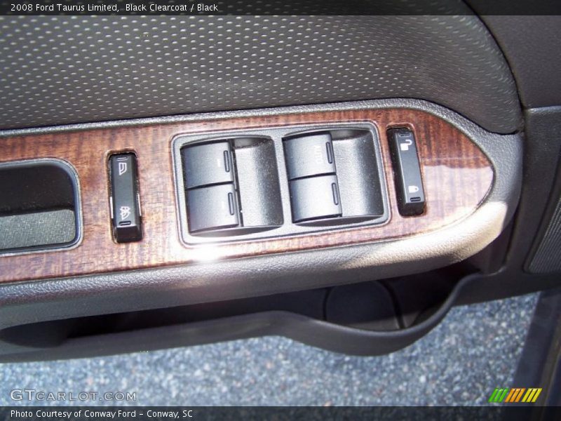 Black Clearcoat / Black 2008 Ford Taurus Limited