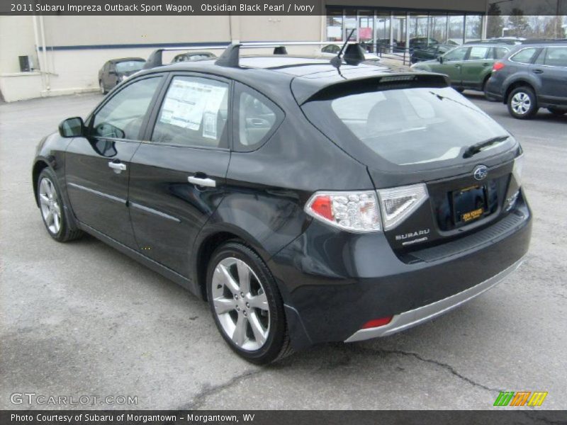 Obsidian Black Pearl / Ivory 2011 Subaru Impreza Outback Sport Wagon