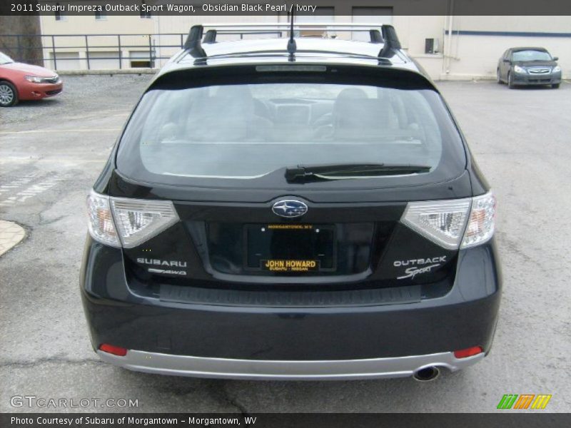 Obsidian Black Pearl / Ivory 2011 Subaru Impreza Outback Sport Wagon