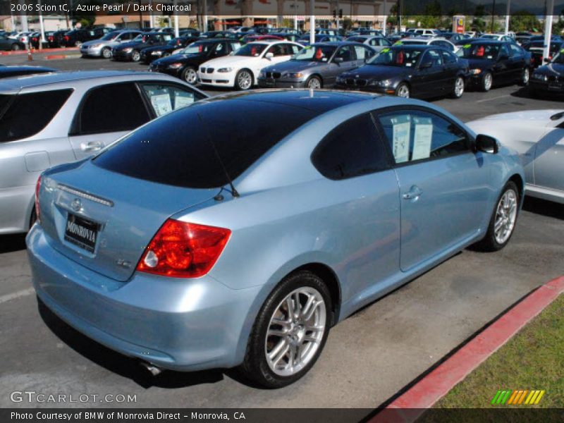 Azure Pearl / Dark Charcoal 2006 Scion tC