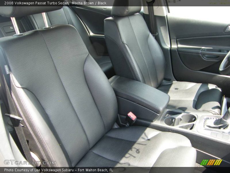 Mocha Brown / Black 2008 Volkswagen Passat Turbo Sedan