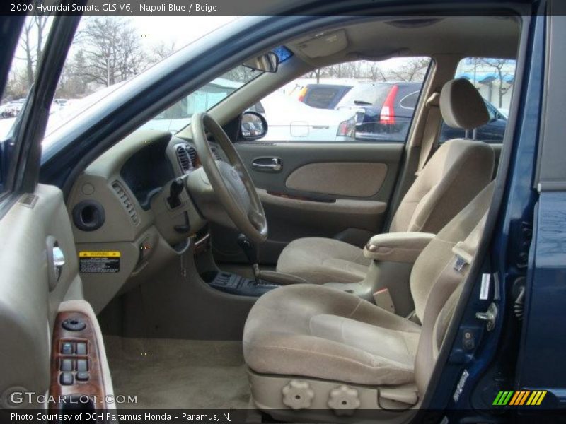  2000 Sonata GLS V6 Beige Interior