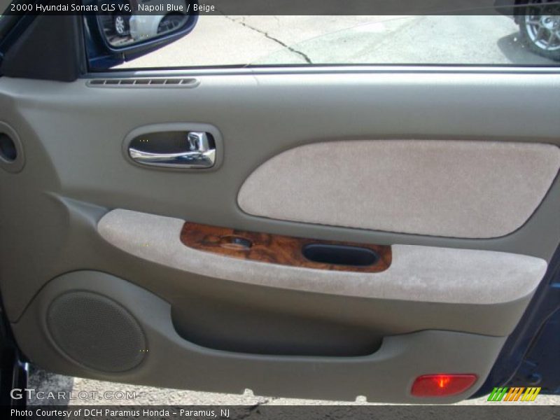 Napoli Blue / Beige 2000 Hyundai Sonata GLS V6