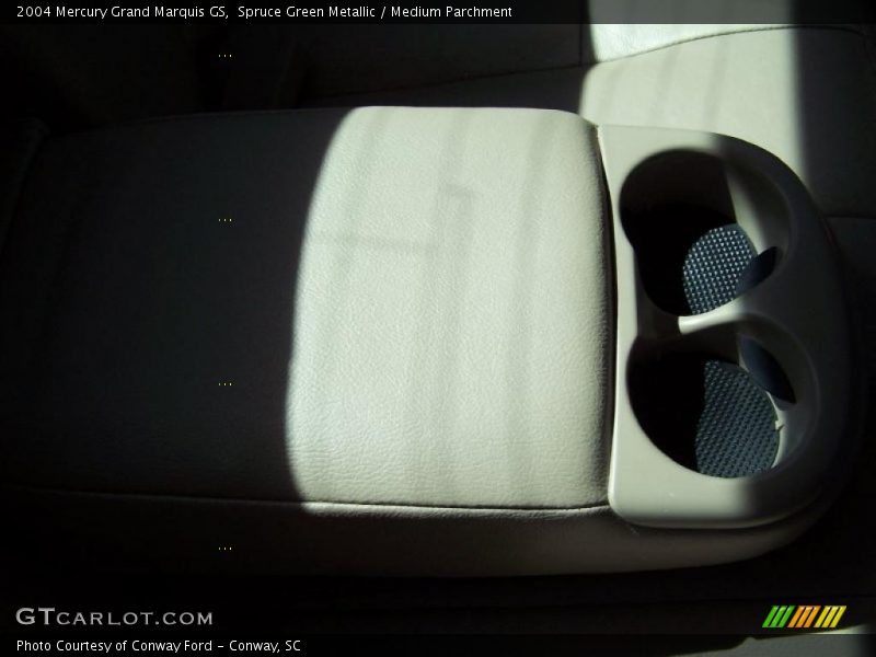 Spruce Green Metallic / Medium Parchment 2004 Mercury Grand Marquis GS