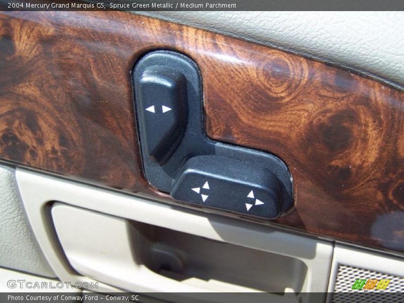 Spruce Green Metallic / Medium Parchment 2004 Mercury Grand Marquis GS