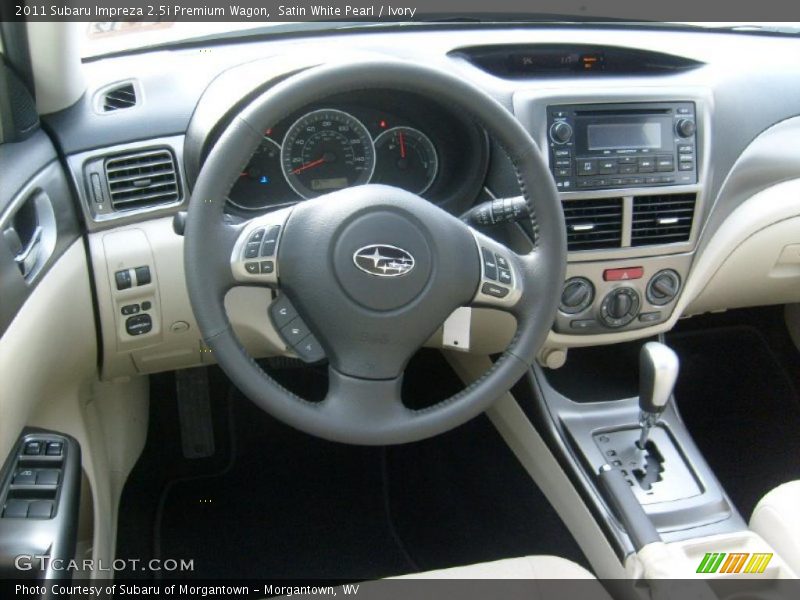 Dashboard of 2011 Impreza 2.5i Premium Wagon