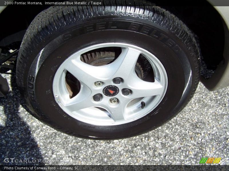 International Blue Metallic / Taupe 2000 Pontiac Montana