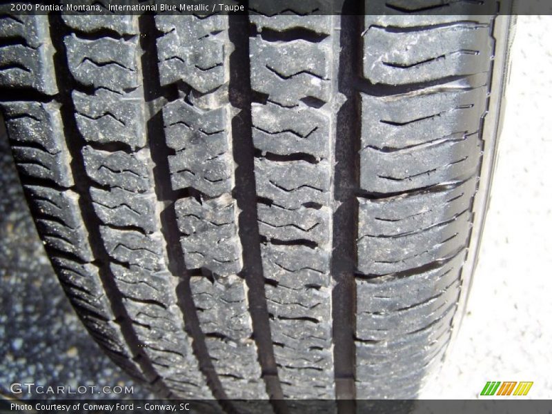 International Blue Metallic / Taupe 2000 Pontiac Montana