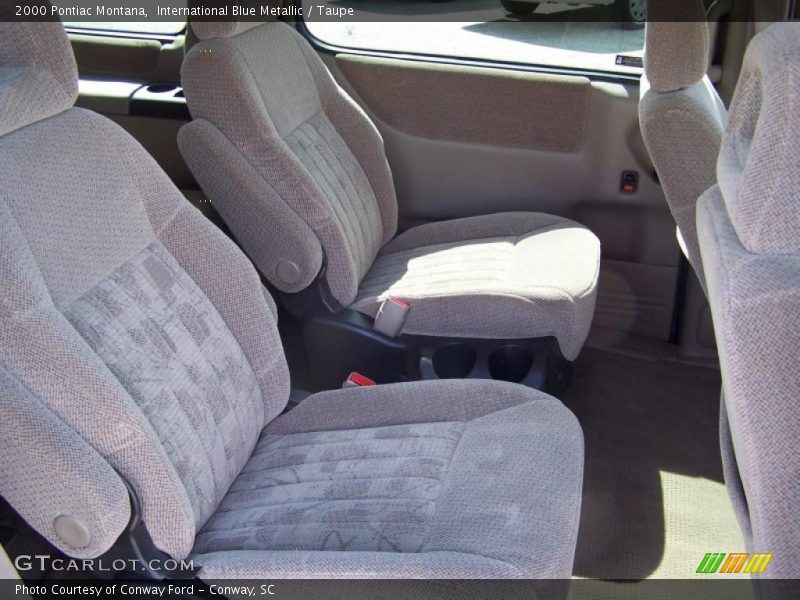 International Blue Metallic / Taupe 2000 Pontiac Montana