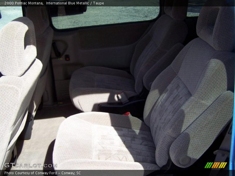 International Blue Metallic / Taupe 2000 Pontiac Montana