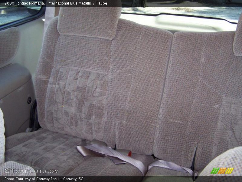 International Blue Metallic / Taupe 2000 Pontiac Montana