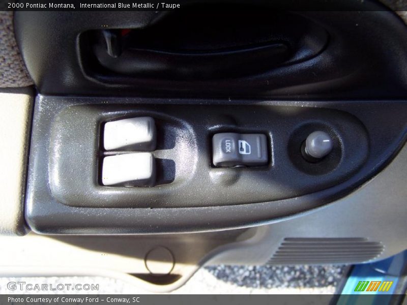 International Blue Metallic / Taupe 2000 Pontiac Montana
