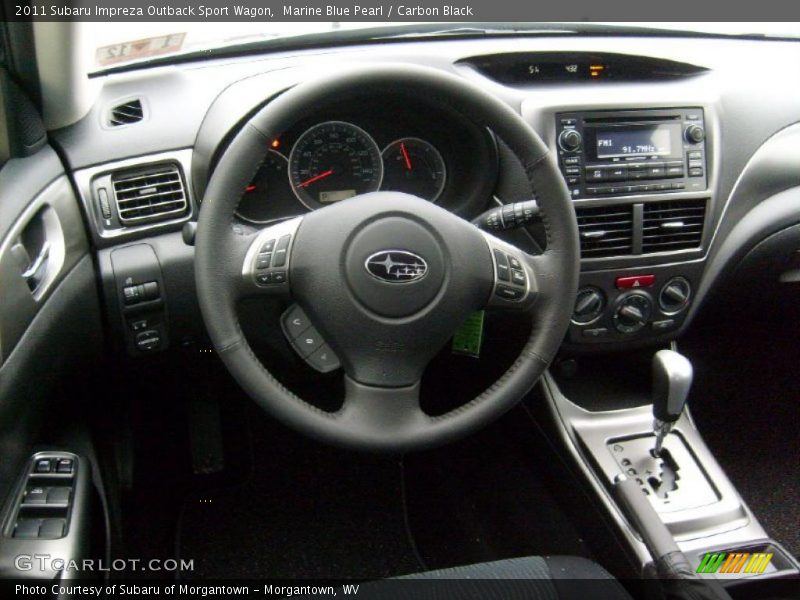 Dashboard of 2011 Impreza Outback Sport Wagon