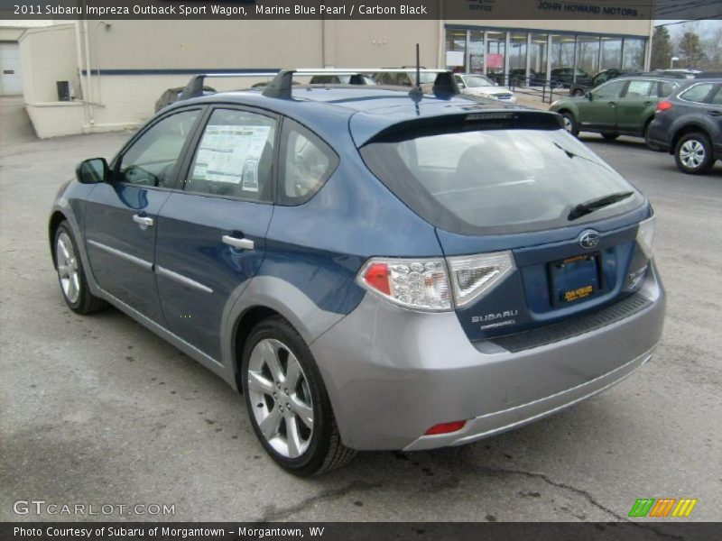  2011 Impreza Outback Sport Wagon Marine Blue Pearl