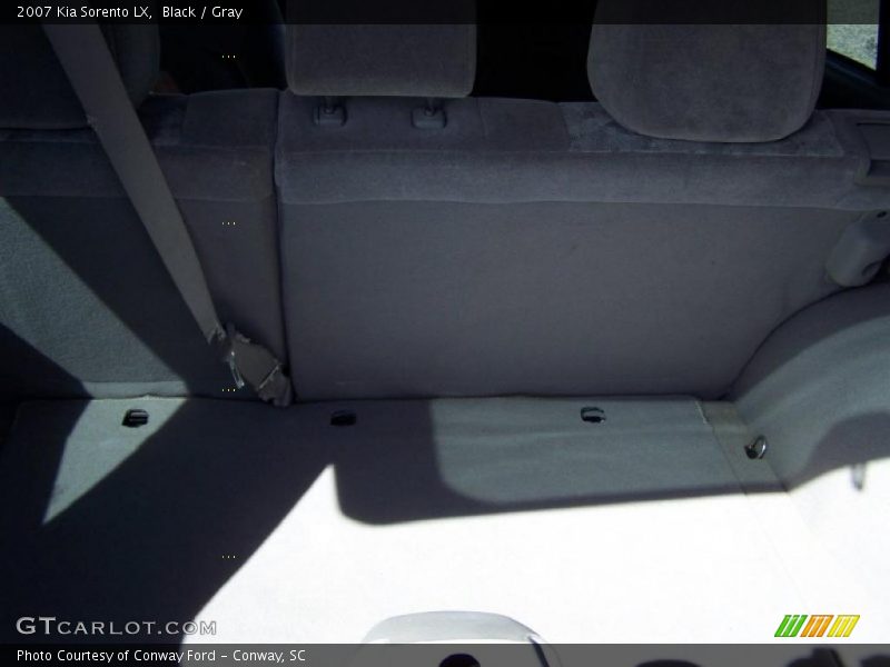 Black / Gray 2007 Kia Sorento LX
