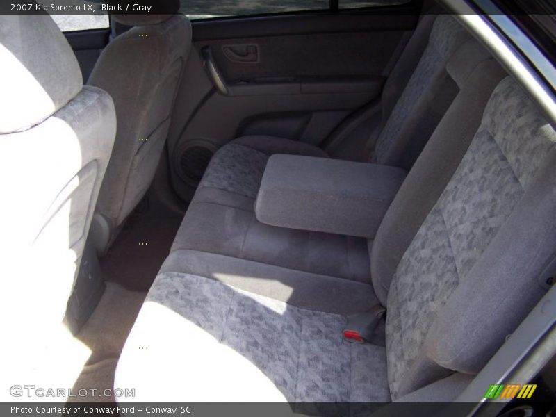 Black / Gray 2007 Kia Sorento LX