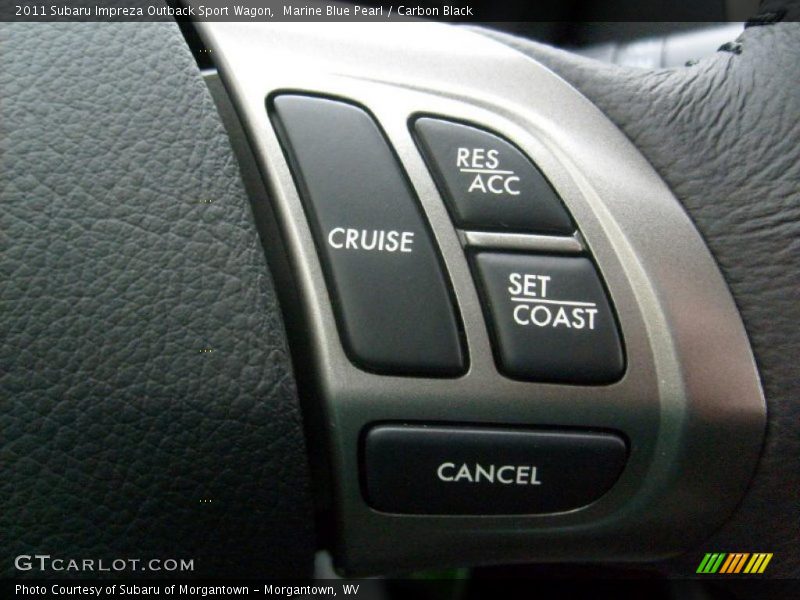Controls of 2011 Impreza Outback Sport Wagon