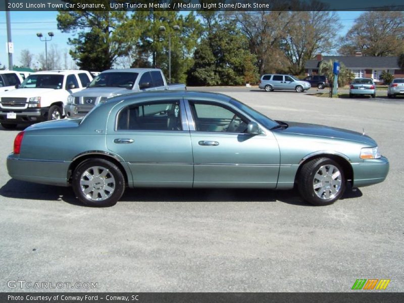 Light Tundra Metallic / Medium Light Stone/Dark Stone 2005 Lincoln Town Car Signature
