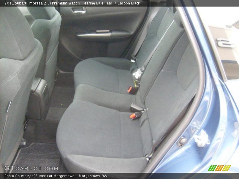 Marine Blue Pearl / Carbon Black 2011 Subaru Impreza 2.5i Premium Wagon