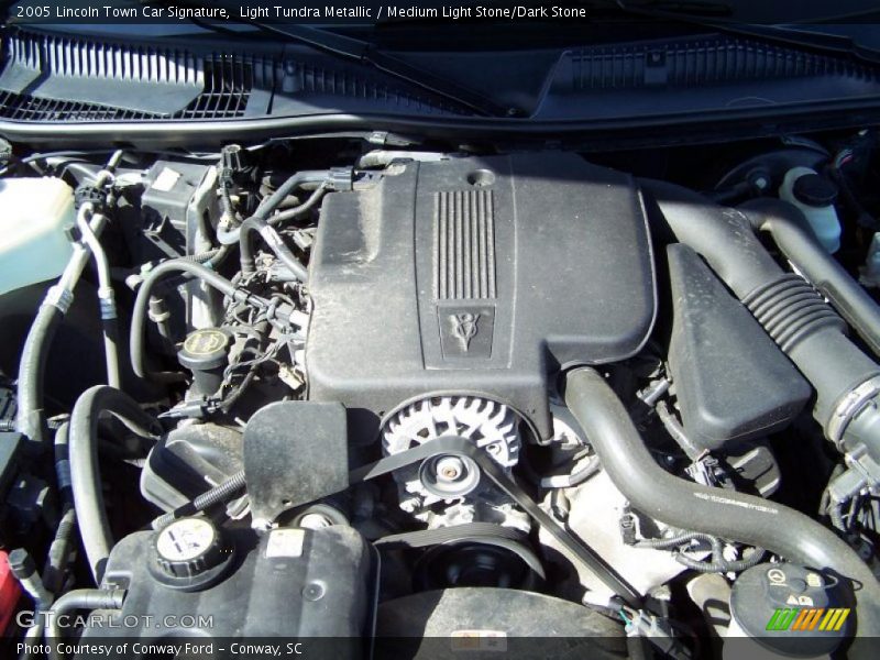 Light Tundra Metallic / Medium Light Stone/Dark Stone 2005 Lincoln Town Car Signature