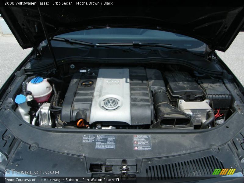 Mocha Brown / Black 2008 Volkswagen Passat Turbo Sedan