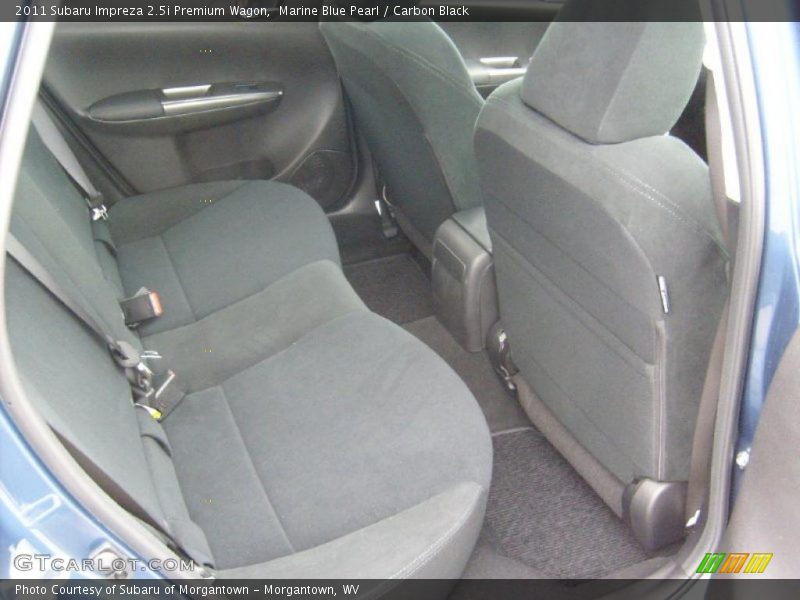 Marine Blue Pearl / Carbon Black 2011 Subaru Impreza 2.5i Premium Wagon