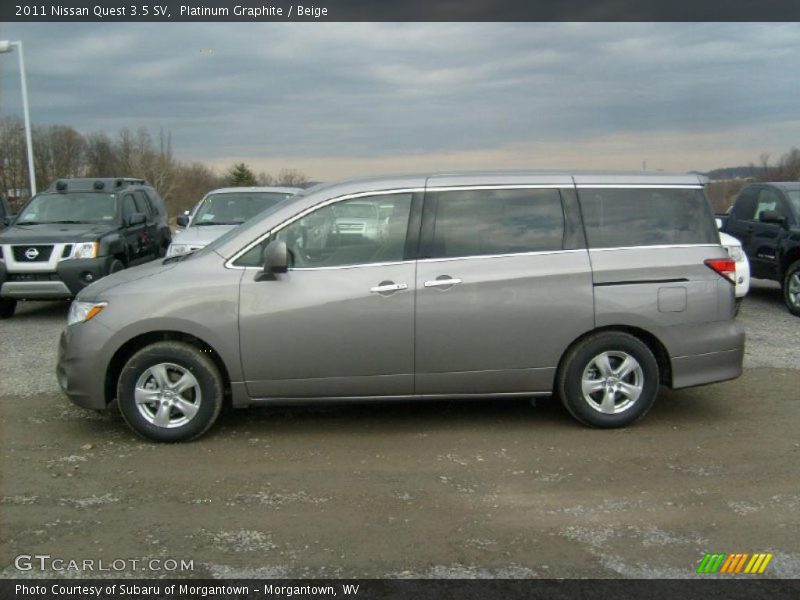  2011 Quest 3.5 SV Platinum Graphite