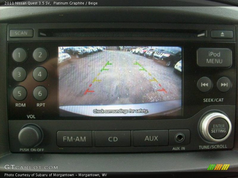 Platinum Graphite / Beige 2011 Nissan Quest 3.5 SV