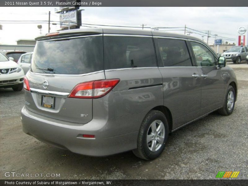  2011 Quest 3.5 SV Platinum Graphite
