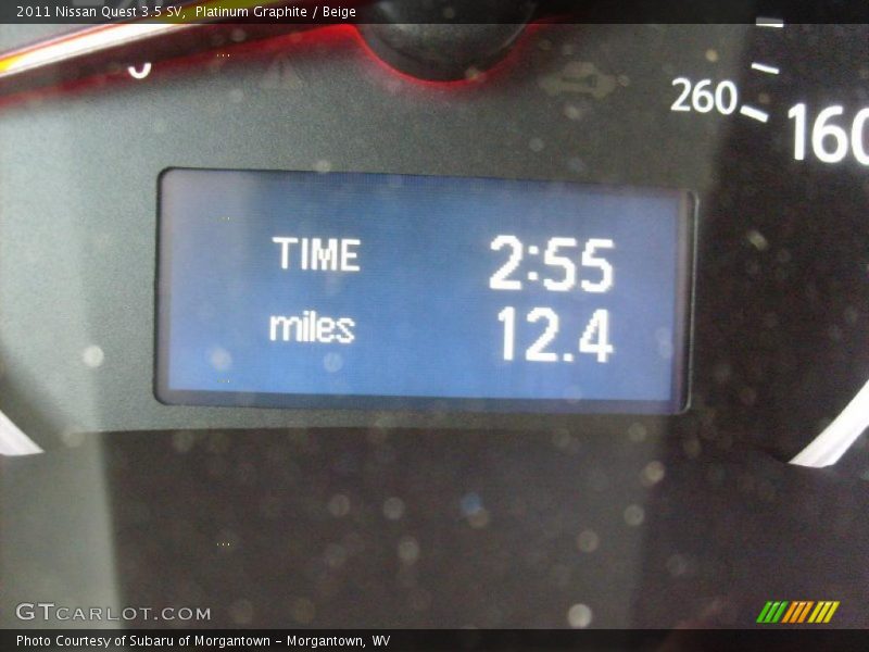 Platinum Graphite / Beige 2011 Nissan Quest 3.5 SV