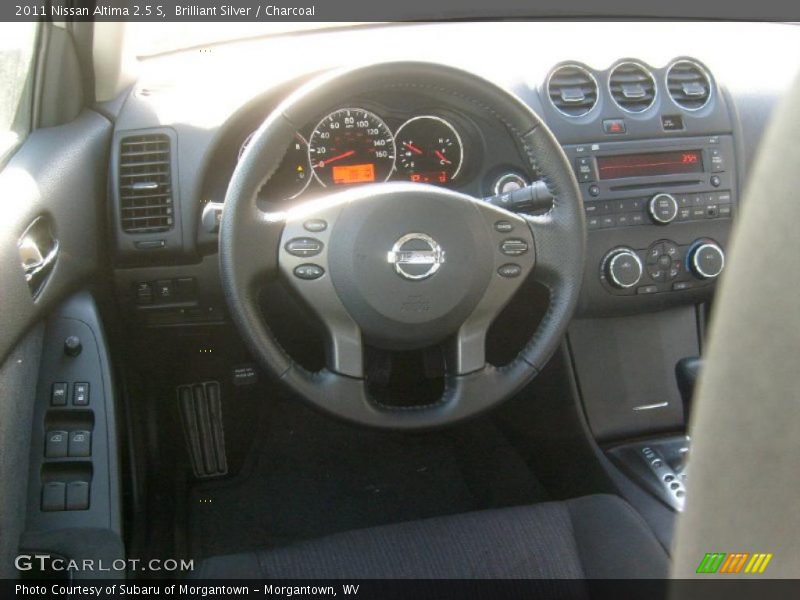 Brilliant Silver / Charcoal 2011 Nissan Altima 2.5 S