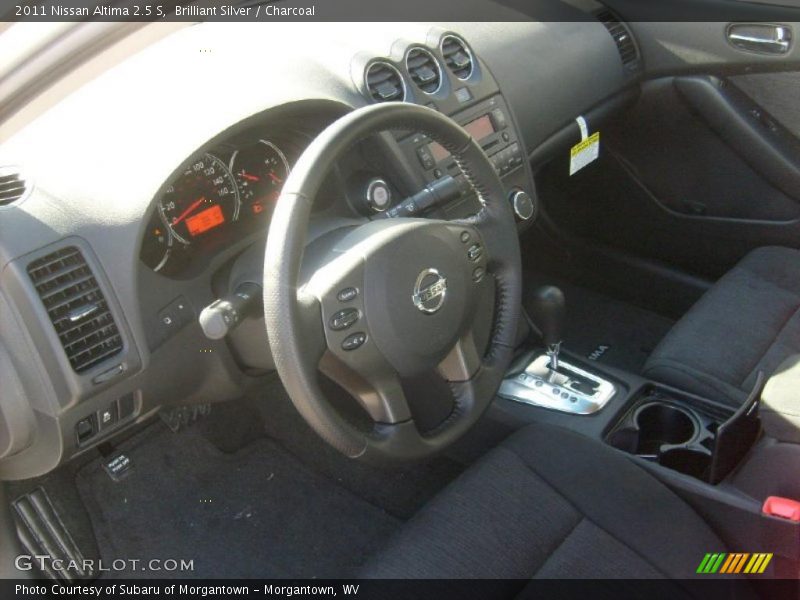 Brilliant Silver / Charcoal 2011 Nissan Altima 2.5 S