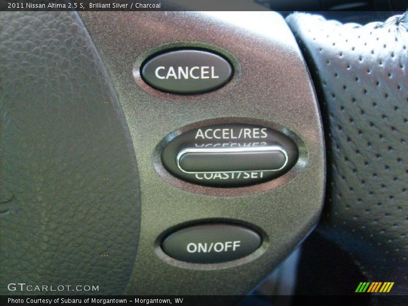 Brilliant Silver / Charcoal 2011 Nissan Altima 2.5 S