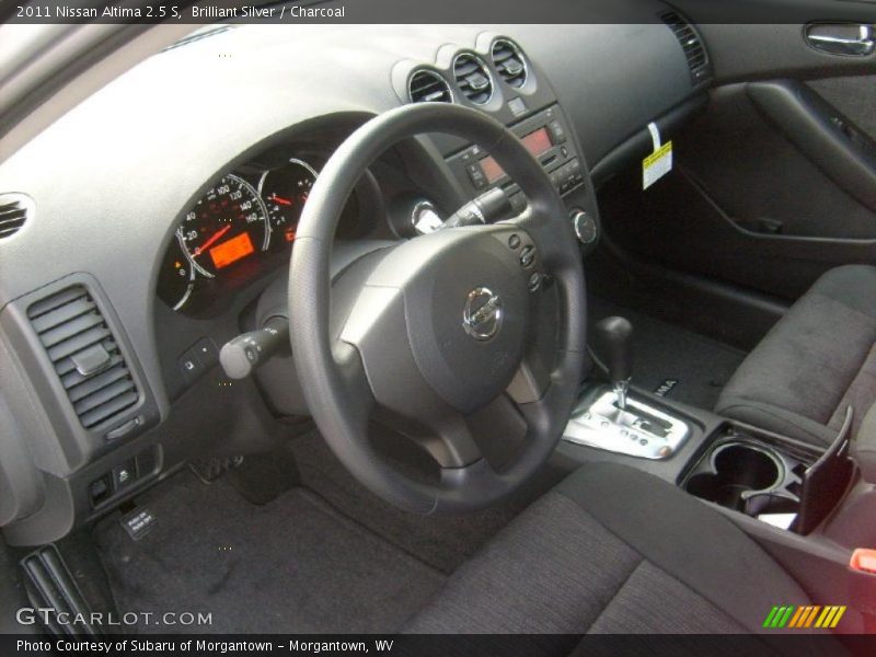 Brilliant Silver / Charcoal 2011 Nissan Altima 2.5 S