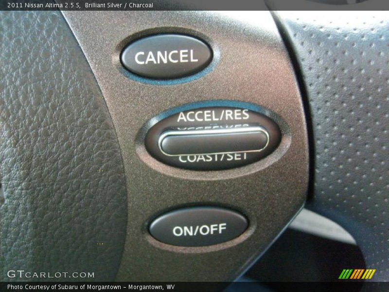 Brilliant Silver / Charcoal 2011 Nissan Altima 2.5 S
