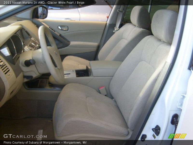  2011 Murano SV AWD Beige Interior